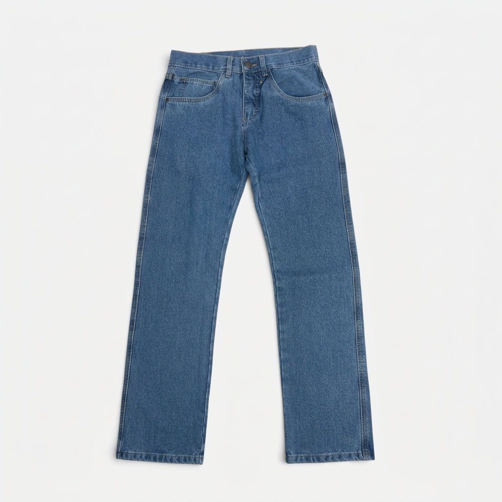Jean Wrangler De Caballero Rigido Prelavado